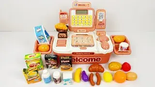 [Toy ASMR] Automatic Cash Register Game Set Toy Cashier Game ASMR Immersive Open Box Evaluation