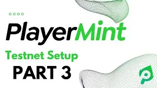 Playermint Testnet Setup | Part 3: How to use the Marketplace (D.A.M.)