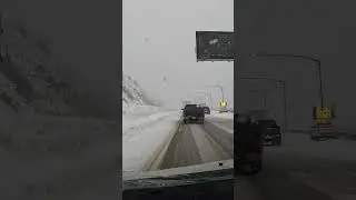 #gopro #driving #snowing #snowday #blizzard #colorado #toyota #sienna #pov #installerlife #delivery