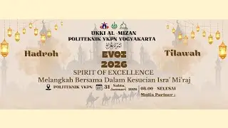 🔴🔵 FESTIVAL HADROH DIY & JATENG || EVENT OF ISRA' MI'RAJ (EvOI) POLITEKNIK YKPN 2026