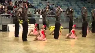 Savaria TSE, HUN | Burlesque | 2015 World Formation Latin | Preliminary