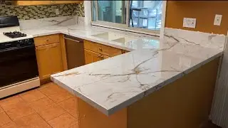 Dekton Awake Kitchen Countertop #Dekton Awake