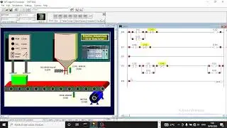 Tutorial Program PLC Silo Simulator pada LogixPro