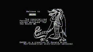 The Death Star (Eamon) (1980) by Donald Brown &mdash; Apple II &mdash;&nbsp;Gameplay