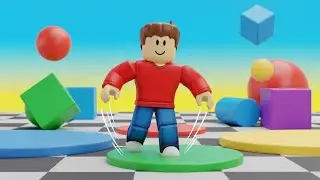 Roblox Tiny Noob Got Stuck on the Moving F | Kids Songs & Nursery Rhymes