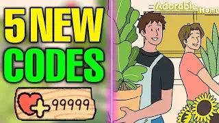 5 NEW ADORABLE HOME SPECIAL CODES 2022 - ADORABLE HOME CODES - CODIGOS ADORABLE HOME!