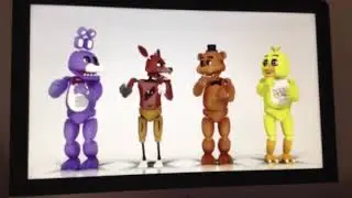 Fnaf cute dance with song (hooker bar) song