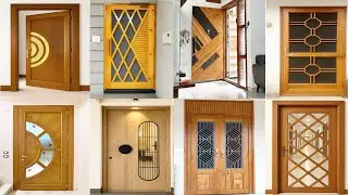 Modern wood door designs latest Home trends for 2025 | glass & jali door ideas for modern interiors