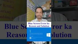 PC/Laptop Me Blue Screen Error? 🖥️ Real Reason & Simple Solution | IT GURUJI  #shorts