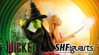 AMASHII NATIONS WICKED S.HFiguarts GLINDA ELPHABA Figurines #shfiguarts#wicked#glinda#elphaba#toys