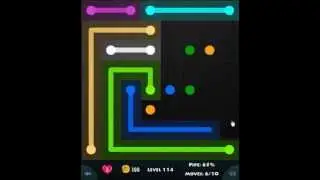 FLOW GAME ON FACEBOOK - LEVEL 114 BEGINNERS PACK
