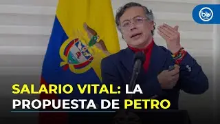 Petro habla de “salario mínimo vital por hogar”: ¿qué significa y cuánto sería?
