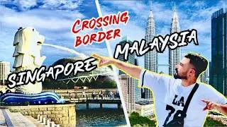 Singapore to Malaysia border crossing by bus | Border crossing Experience by Asad Jaffery
