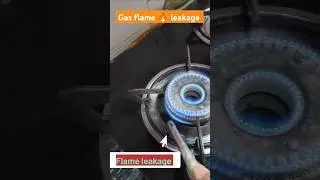 Gas chulha repair at home | Stove gas leakage  | Gas stove low flame #shorts #tips