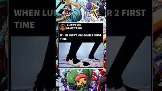 Luffy use gear 2 first time #shorts #onepiece #luffy #roronoazoro