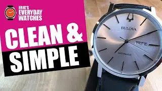 Bulova Clipper 96C130 - Clean & Simple