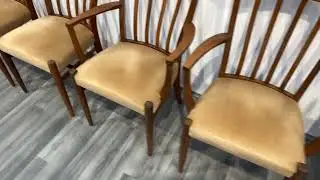 Greaves and Thomas mid century dining chairs 