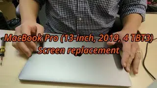 Apple MacBook Pro (13-inch, 2019, 4 TBT3) Screen replacement