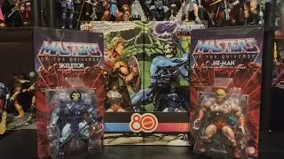 Распаковка и обзор эксклюзивных фигурок MOTU Vintage Mattel 80 Anniversary Target: Хи-Мен и Скелетор