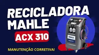 Manutenção corretiva da recicladora Mahle ACX 310