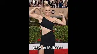 Kaley Cuoco & Melissa Rauch Flex Their Biceps 💪 #girlswithmucle #musclemommy #shorts