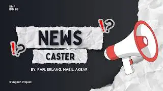 News caster (english project)