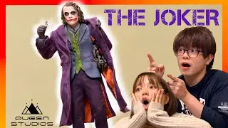 【超クオリティ‼️】ジョーカーの巨大スタチューを豪華贅沢開封‼️#queenstudios  #joker