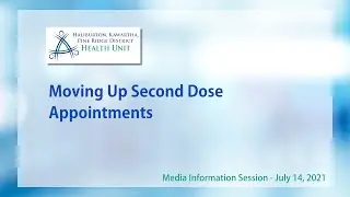 Moving Up Second Dose Appointments