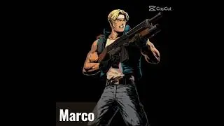 #Metal Slug Edith MARCO AND TAMA