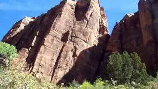 Between Lower and Middle Emerald Pools - Zion, Utah