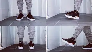 Nike PG5 Black White On Feet