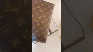 Convert LV Toiletry Pouch into a Bag! 😍