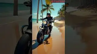 Exhilarating Beach Bike Ride: Coastal Cycling Adventure