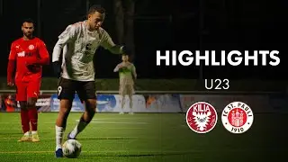 U23 baut Mini-Serie aus: FC Kilia Kiel - FC St. Pauli U23 (Highlights)