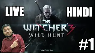 Live Playing Witcher 3 Wild Hunt In Hindi Part 1 #shorts