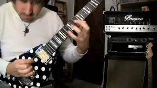 guitarist Gary Schutt plays Mr Crowley guitar solo cover