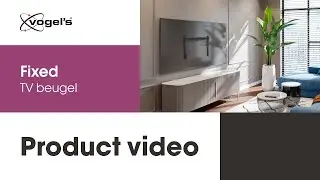 Bevestig je grote tv plat tegen de muur met de GuidanceSystem&trade; | Fixed ELITE tv-beugel | Vogel's