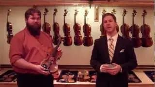 Violin Comparison & interview with Steve Ethington & Joe Anderson at Ward-Brodt/Bignote Express