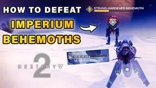 How to Defeat Imperium Behemoths | Out in the Cold Quest Guide ► Destiny 2 Renegade