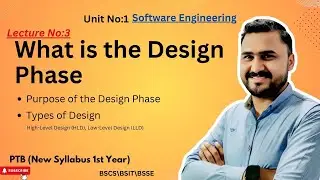 Explain Design Phase | Types | Software Development Life Cycle(SDLC)  #mr-atif62