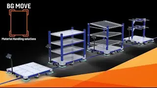 eQart, AGV per il traino e per la movimentazione interna
