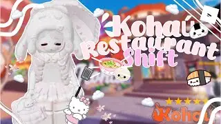 *+*~|🌸kohau hibachi shift🌸|~*+*|music| #restaurant #roblox