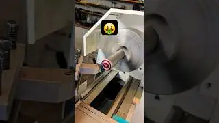 Lazerle Merkezleme  #torna  #cnc #lathe