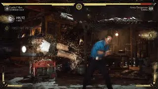 MK11 Johnny Cage (1995 Movie skin) Challenge (Sonya Blade 1995 Movie skin)