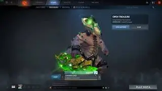 Cosmically Rare with Open 47 Immortal Treasure I  - TI8 - DOTA 2