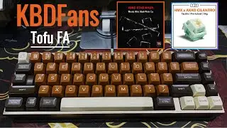 KBDFans Tofu FA v&agrave; LẦN ĐẦU của t&ocirc;i || Wire Nhựa l&agrave; Giải ph&aacute;p mới ??? Switch Tactile đầu ti&ecirc;n của HMX