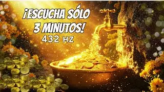 ⚠️ Advertencia (MUY PODEROSA): El Dinero Comenzar&aacute; a Fluir Hacia Ti Despu&eacute;s de 5 Minutos 💰 | 432Hz