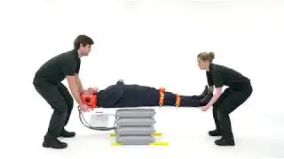 How To Lift A Patient In a Stretcher Using The Mangar ELK