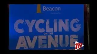 SPORT: Cyclists Light Up The Avenue