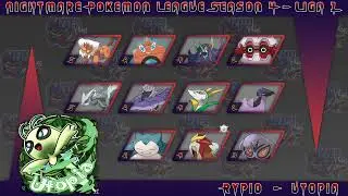 Nightmare Pok&eacute;mon League [NPL S4] - Liga 1 Draft